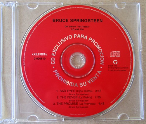 Bruce springsteen the promise - bruce,