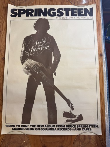 Poster promo bruce springsteen - promo,